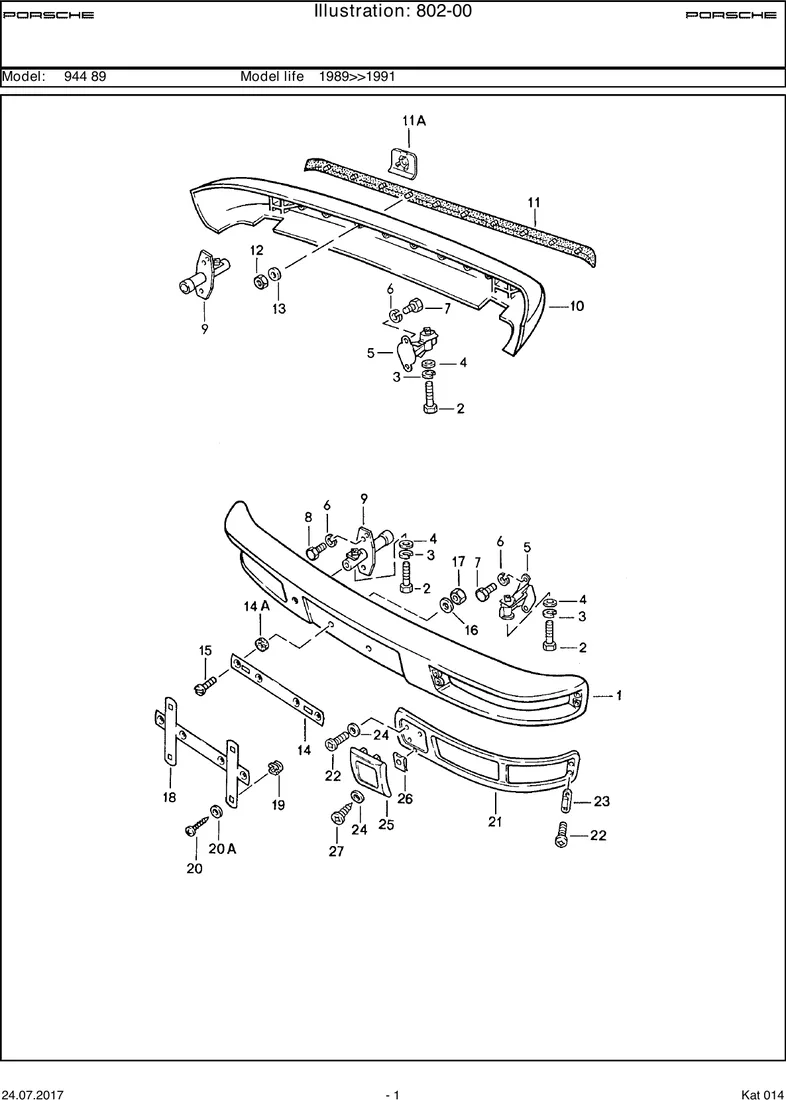 Bumper diagram
