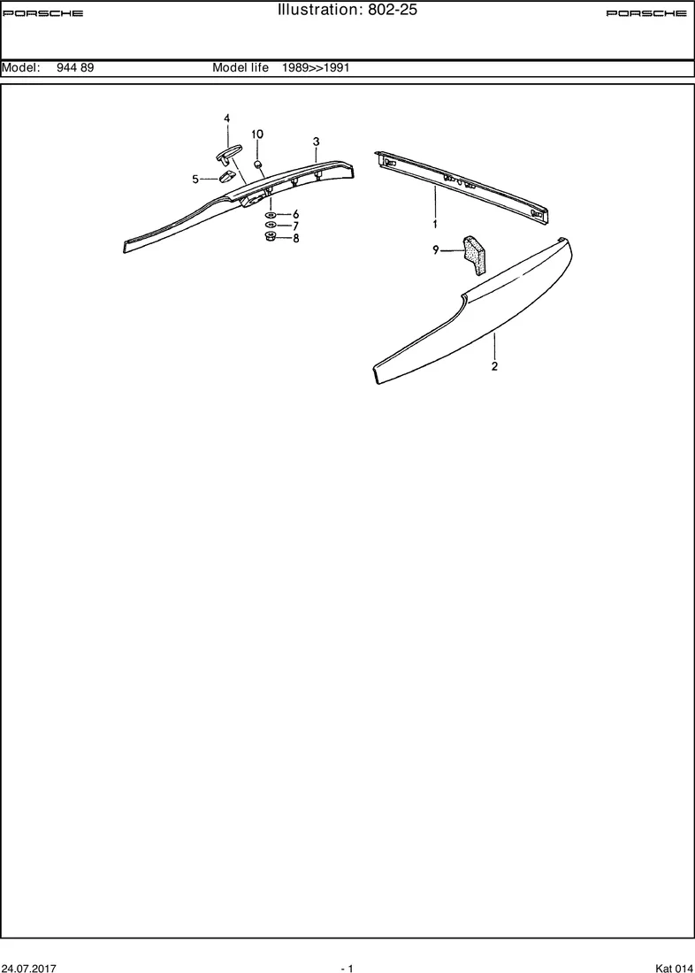 Linings                             /H             CABRIO diagram