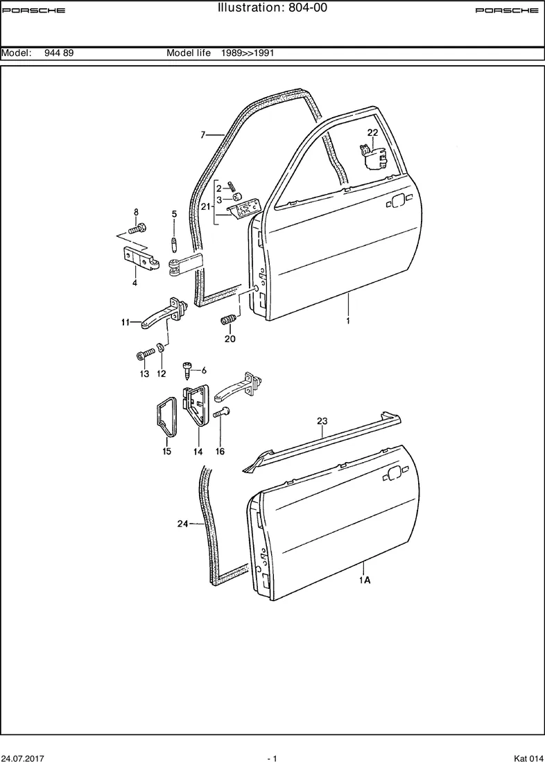 Door diagram