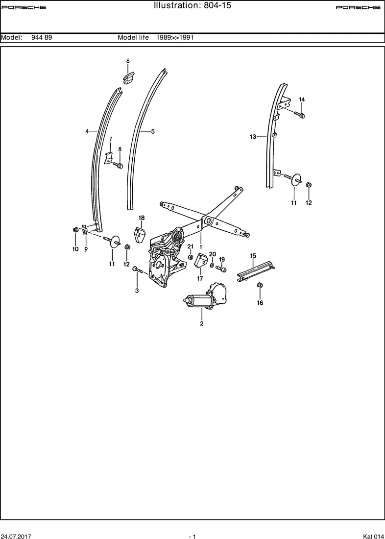 Power windows                                      CABRIO diagram