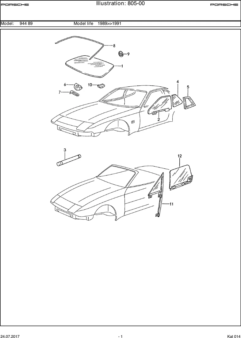 window glazing diagram