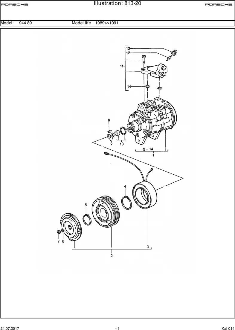 Compressor                                         M573 diagram