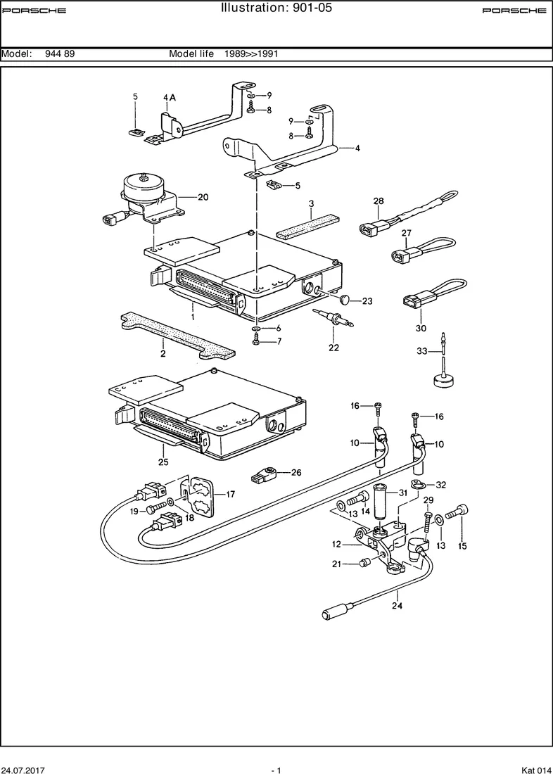Engine electrics 2 diagram