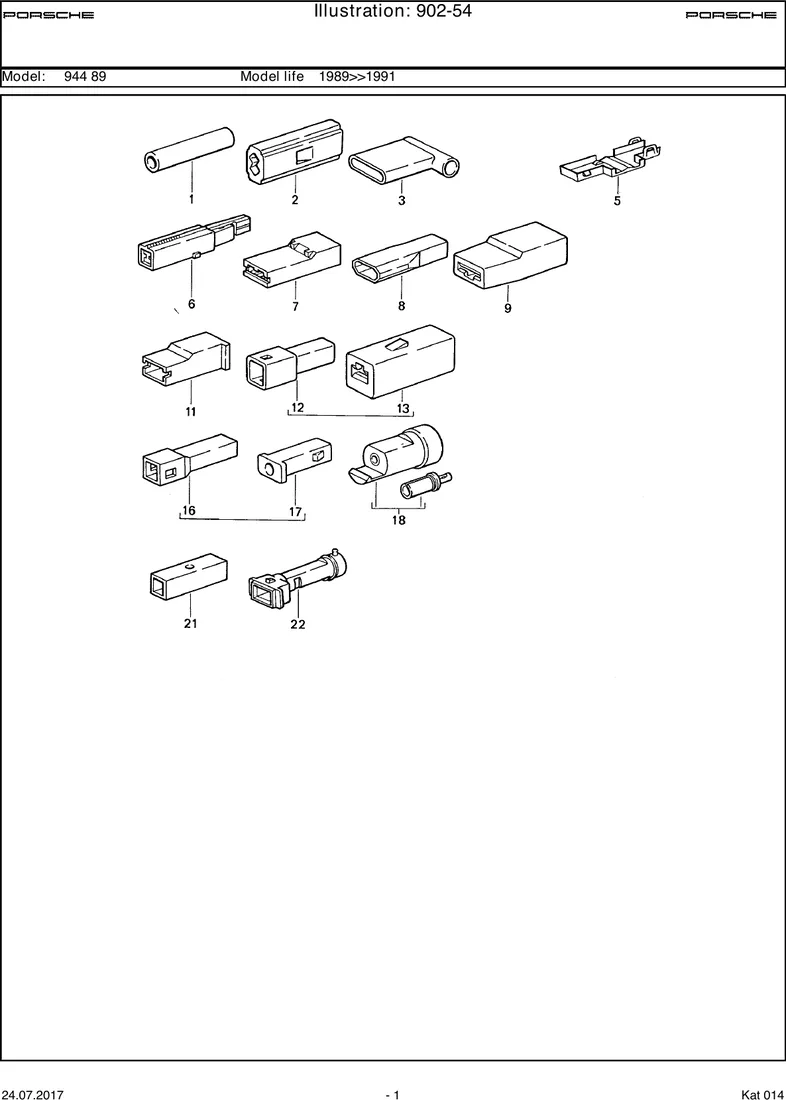 Insulated cable connection diagram